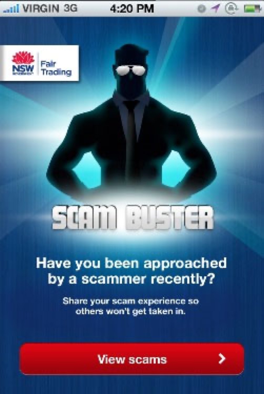 Scambuster ad
