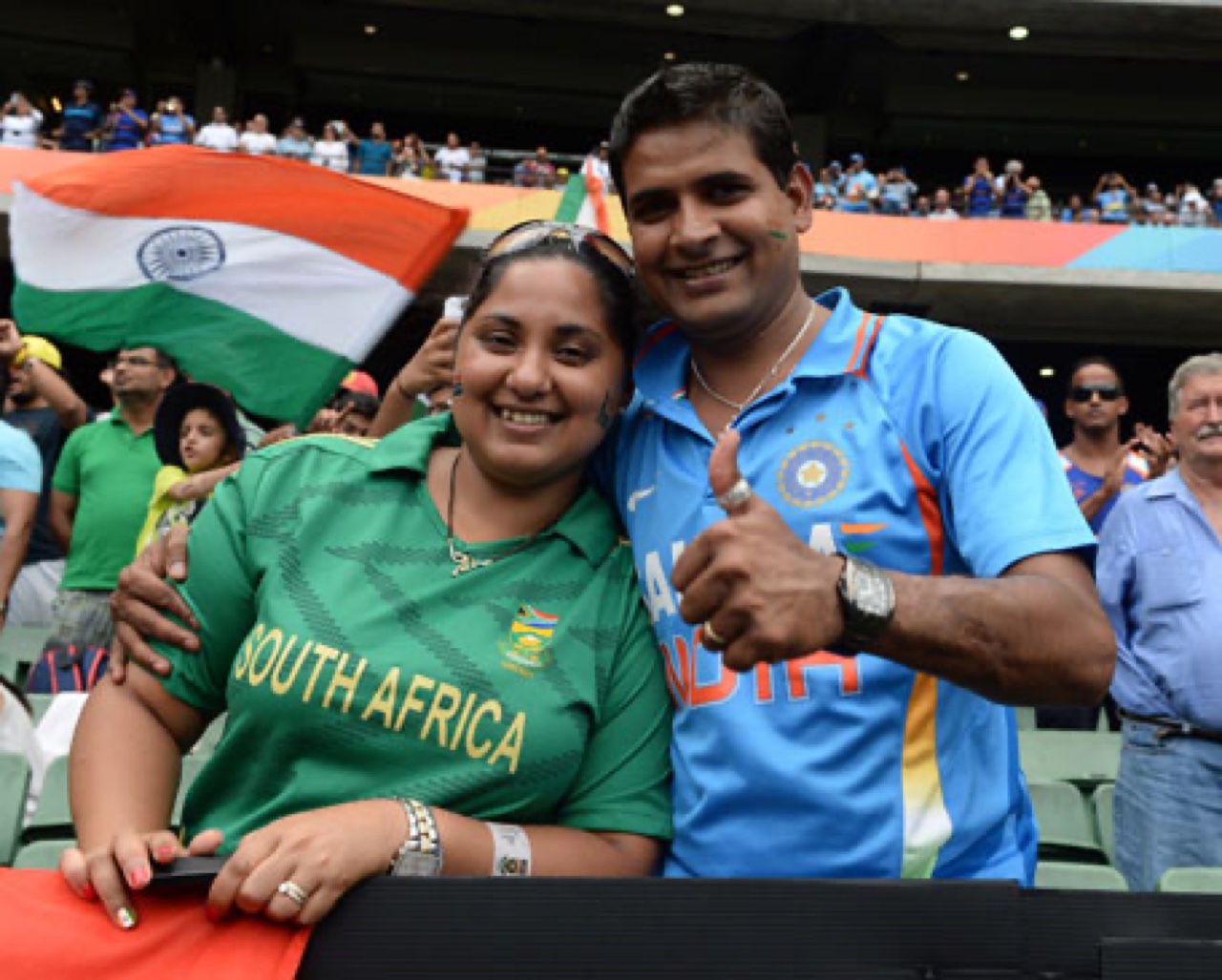 Cricket fans 12