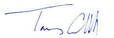 Tony abbott signature