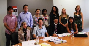 Minister Dominello with 2014 YAC members small