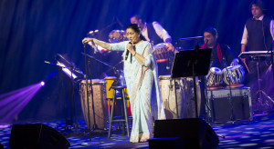 Asha Bhosle at the Sydney Opera House